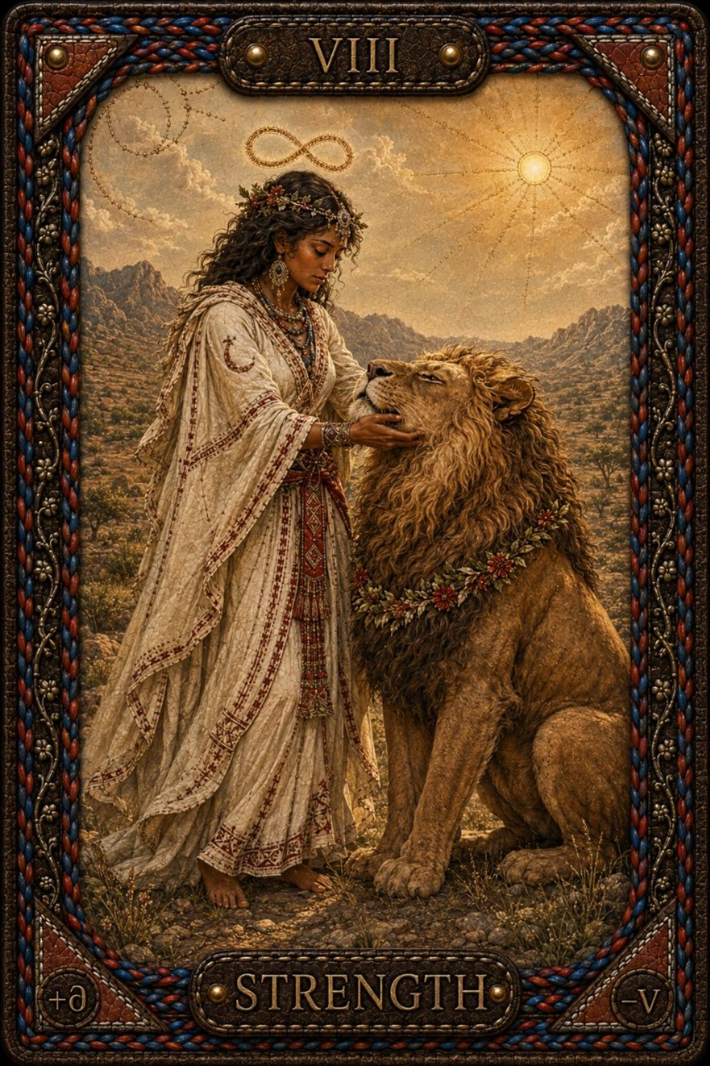 Strength — a Tarot card by Pavel Medvedev